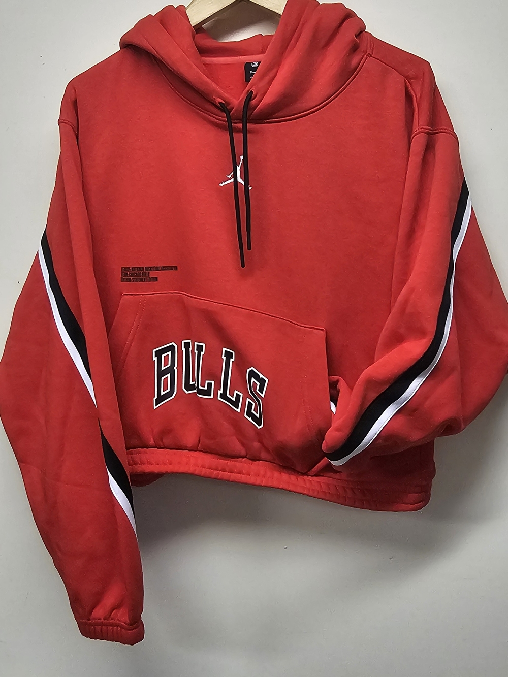 Chicago Bulls Red Jordan Pullover Hoodie